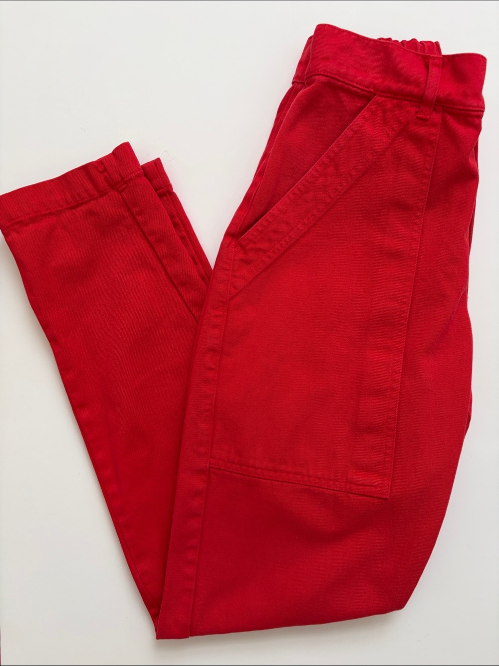 Big Bud Press XXS Pencil Pants Red 100% Cotton BBP